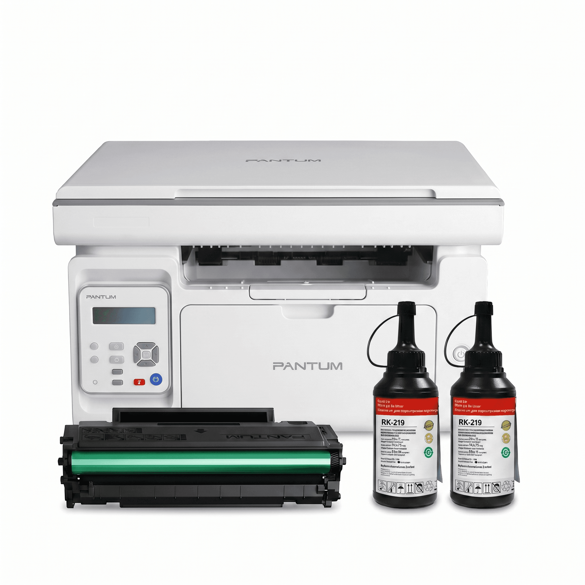 Pack Pantum M6509NW — Multifonction Laser 3-en-1+ Toner PD-219 + 2 Recharges 1