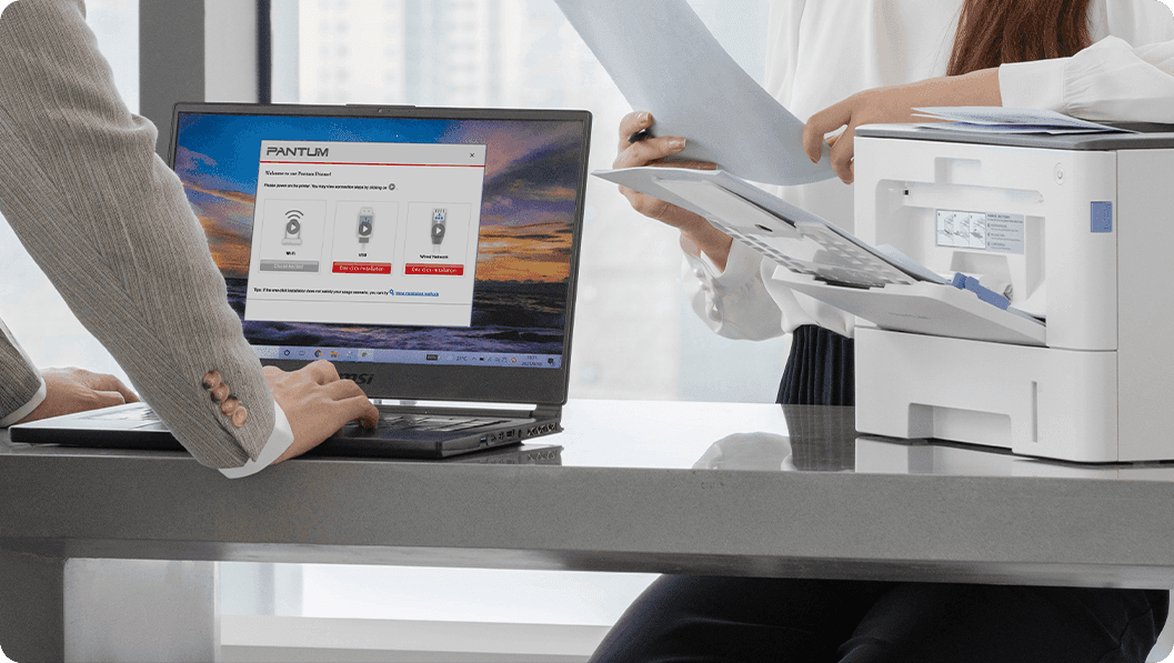 Configuration instantanée du pilote en un seul clic