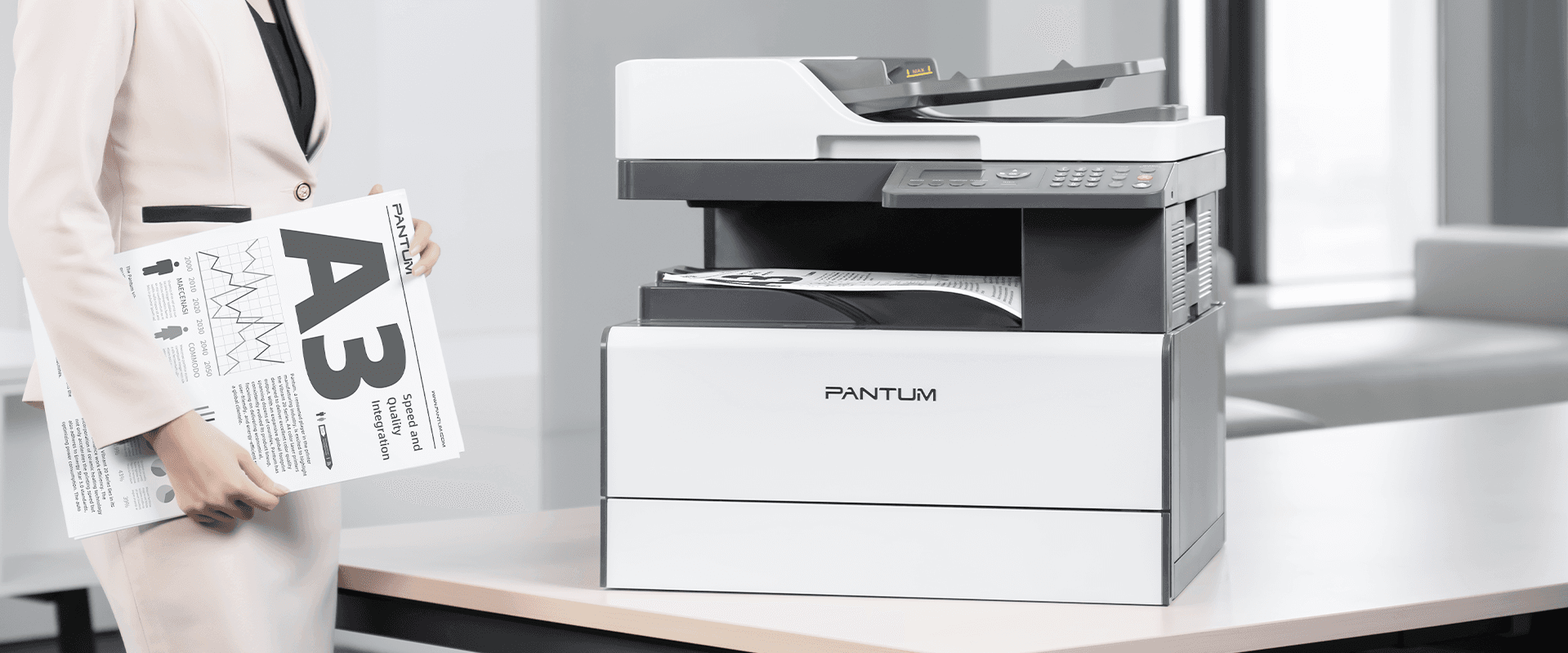 Améliorez l’efficacité de votre bureau grâce à une gestion sans effort des documents A3